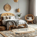 Boho Bedroom Package in Kubu Grey Rattan