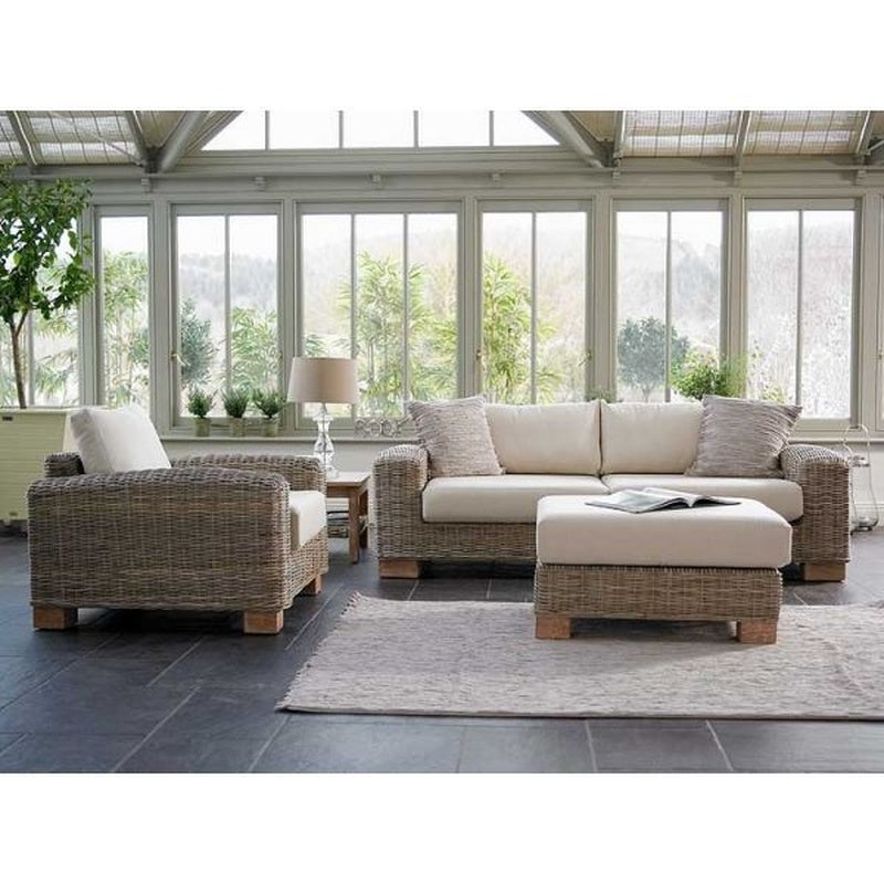 Conservatory Package in Kubu Grey Rattan